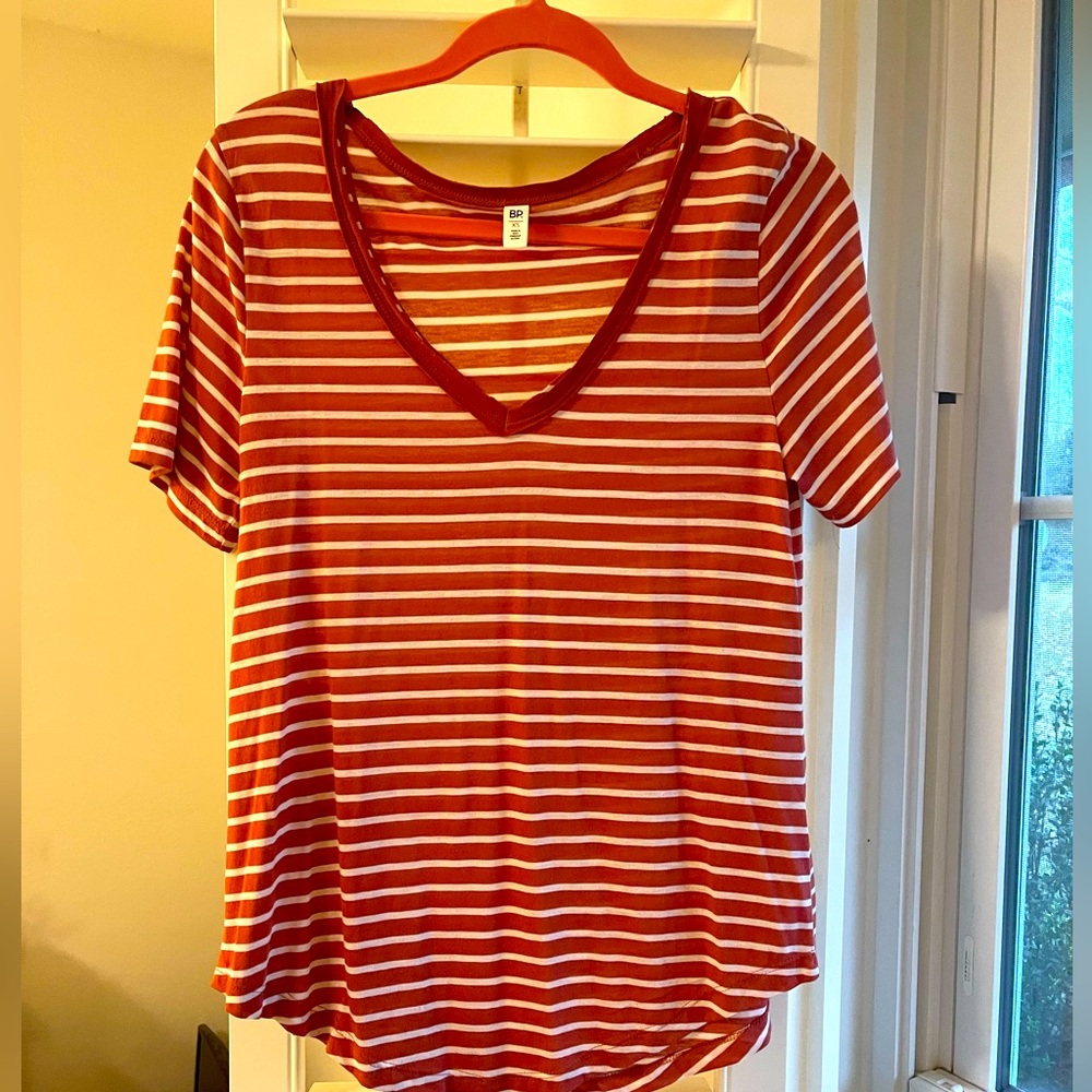 Red and white striped tee, from Nordstrom